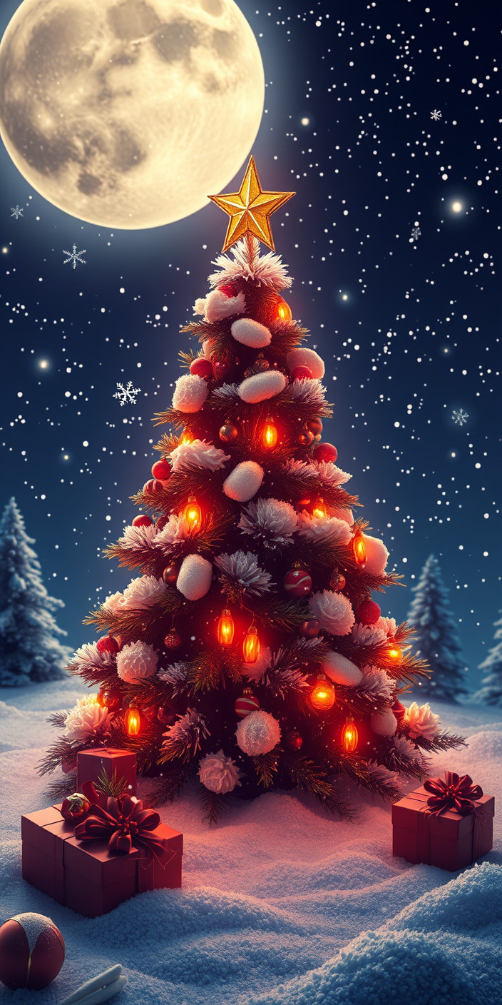 Christmas  android 7 Phone Wallpaper