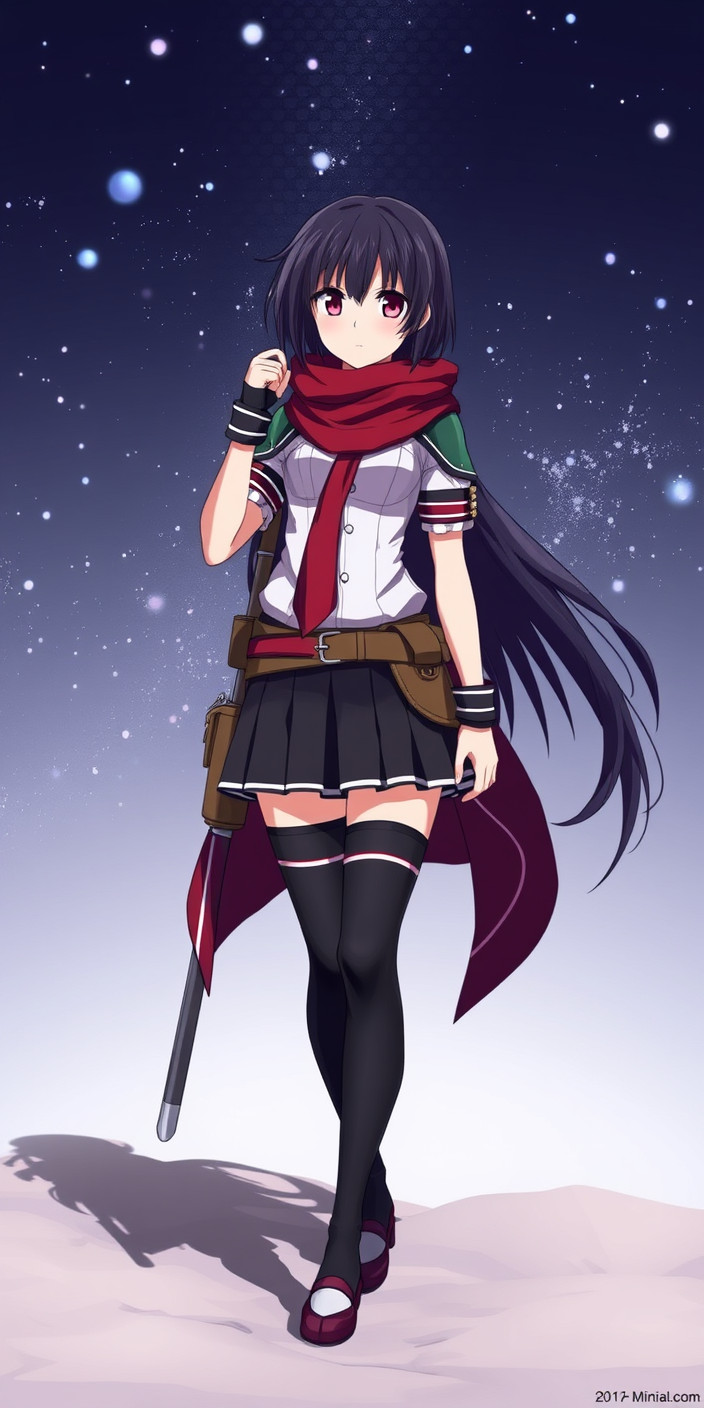 Mikasa 8 Phone Wallpaper