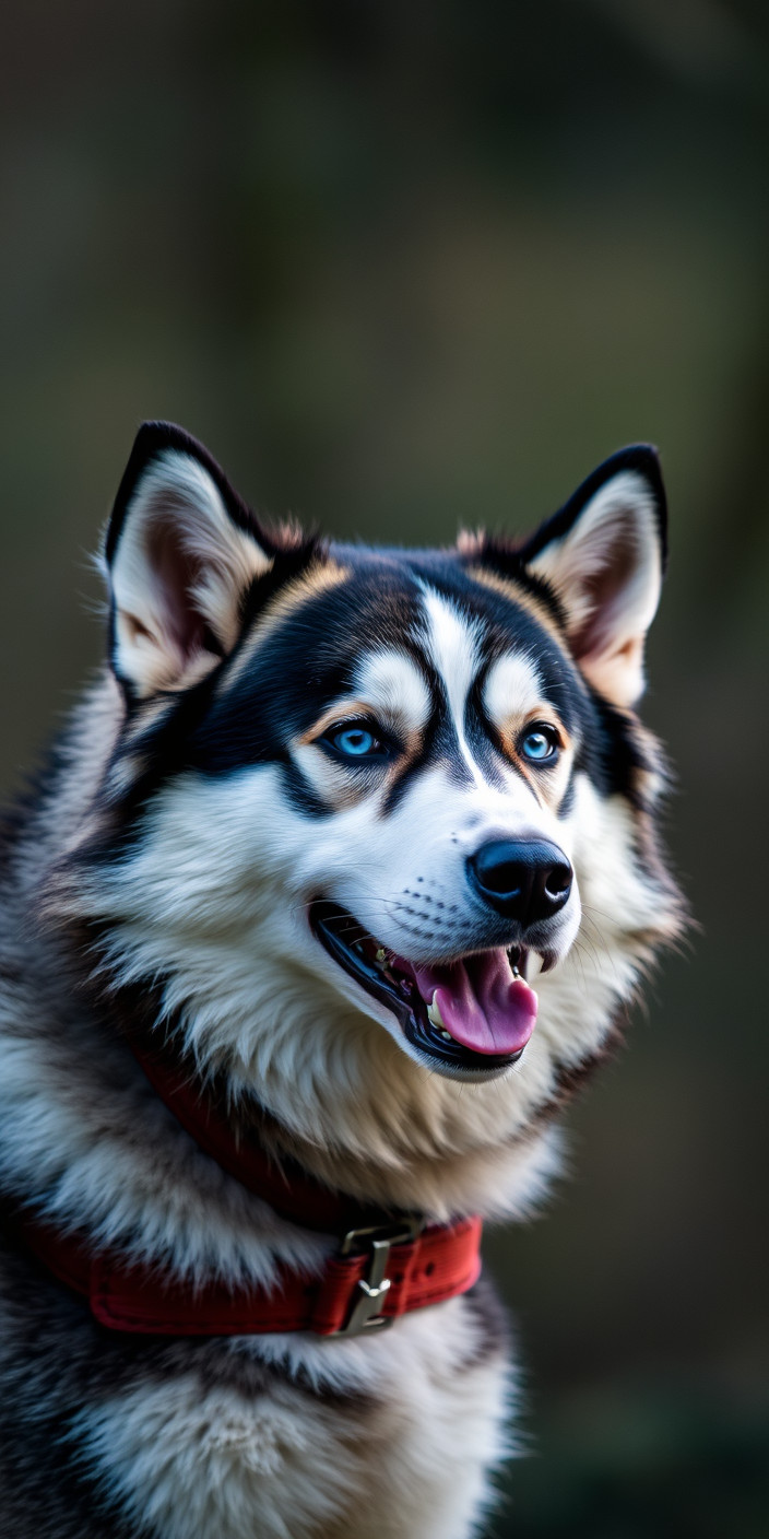 Husky 4 Phone Wallpaper