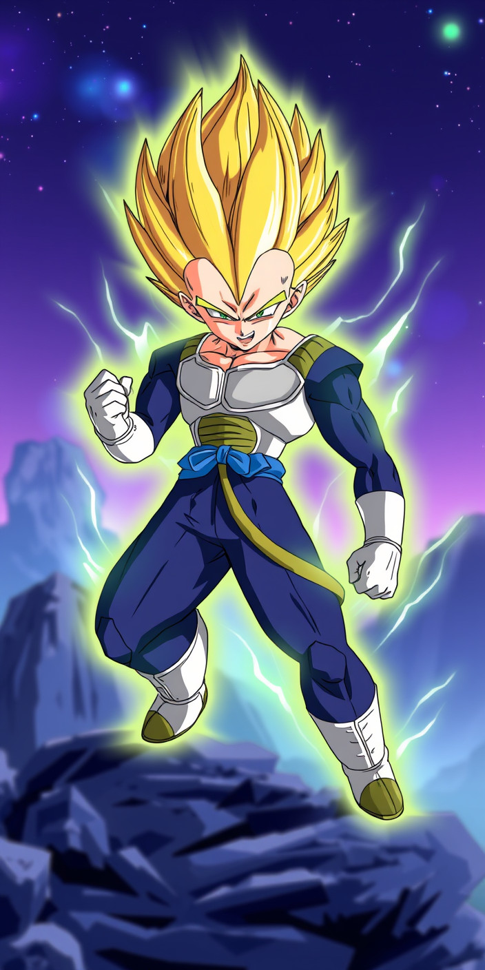 Vegeta 7 Phone Wallpaper