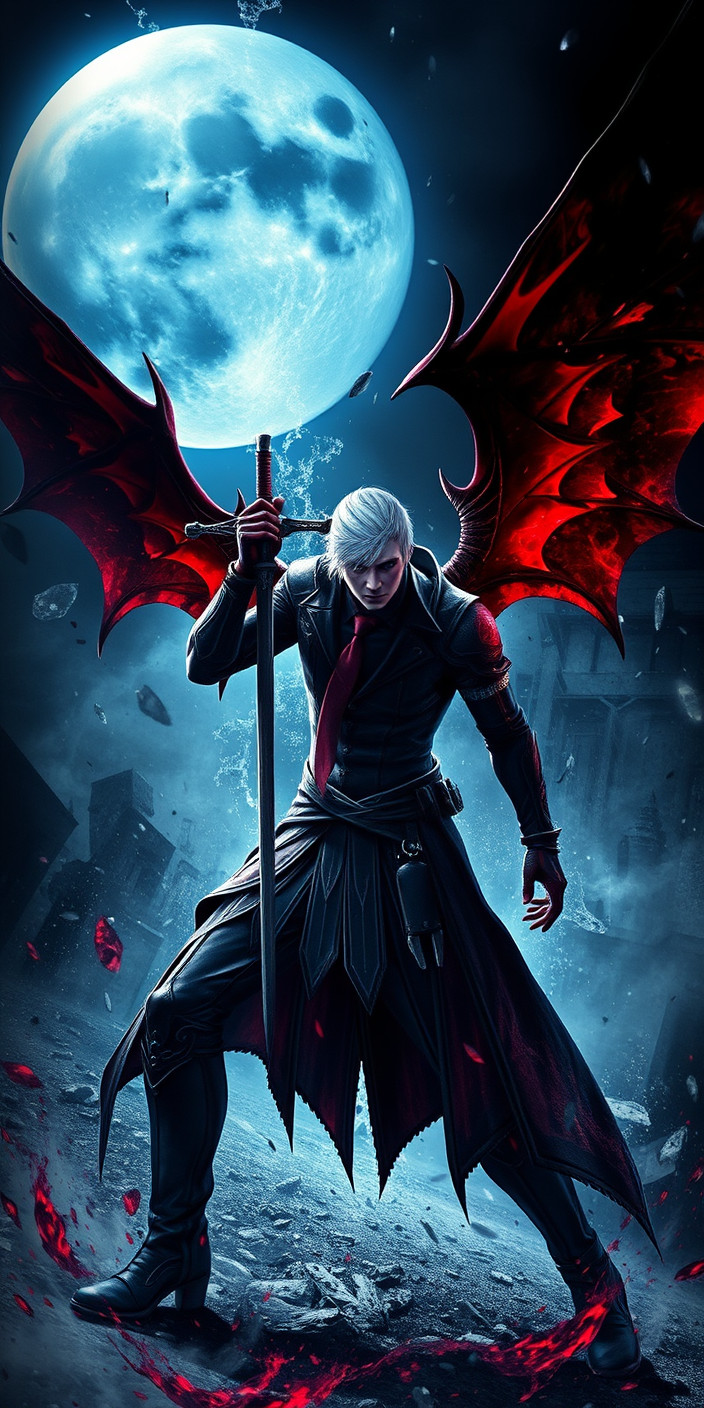 Devil may cry 4 12 Phone Wallpaper