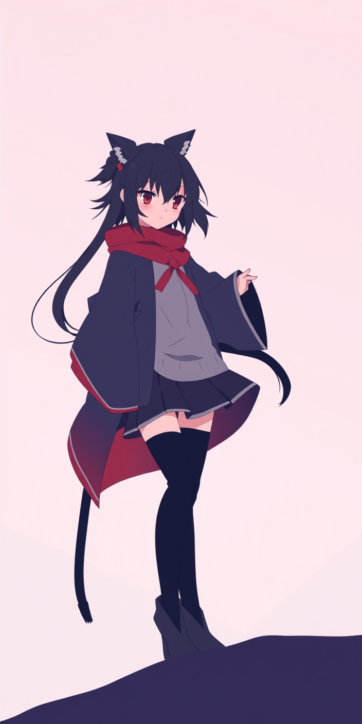 Anime minimalist 10 Phone Wallpaper