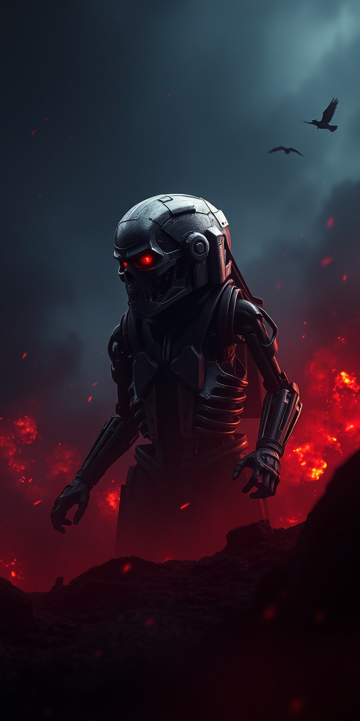 Terminator dark fate 3 Phone Wallpaper