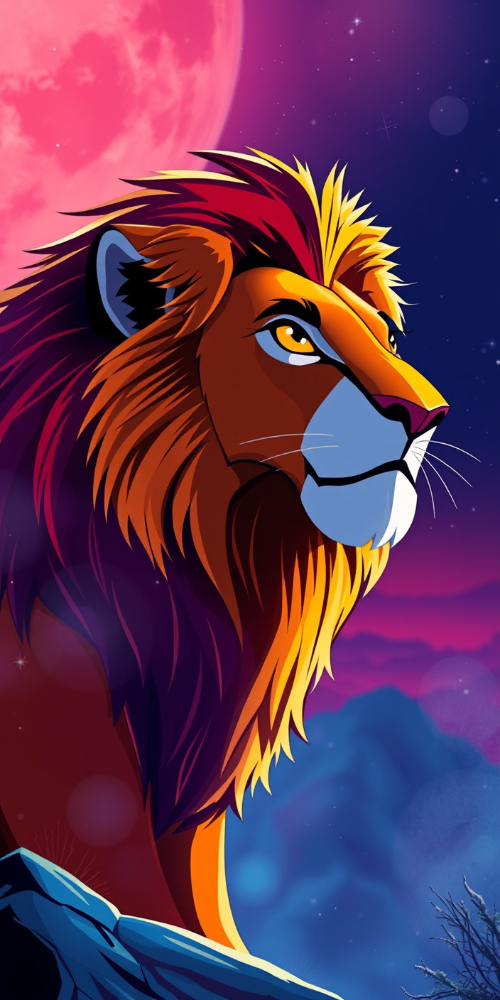 The lion king 7 Phone Wallpaper