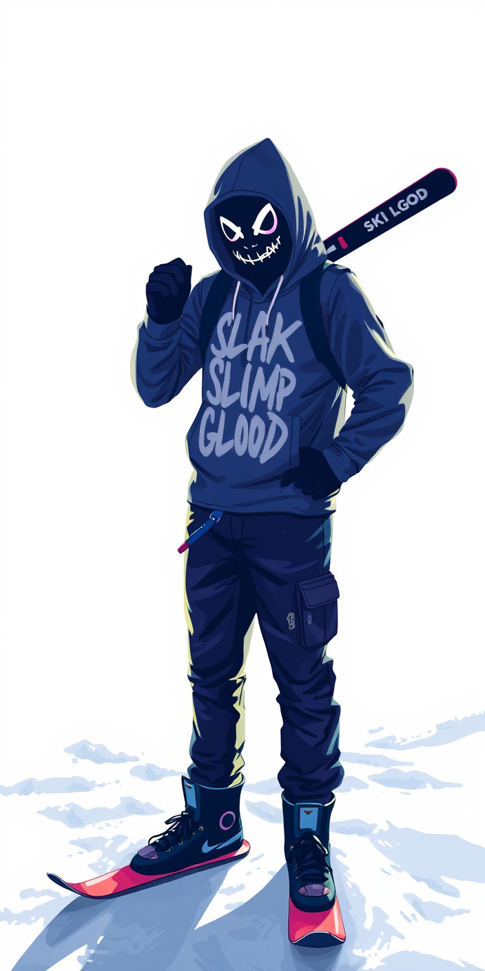 Ski mask the slump god 3 Phone Wallpaper