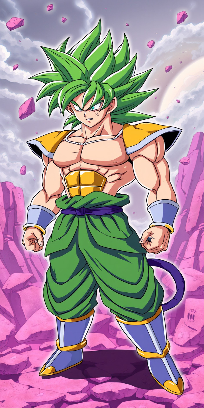Broly 8 Phone Wallpaper