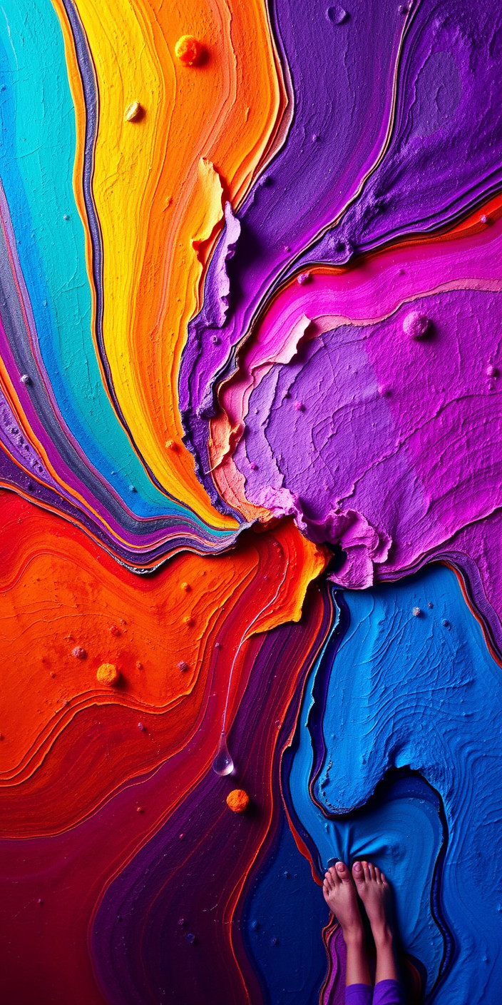 Colorful 9 Phone Wallpaper