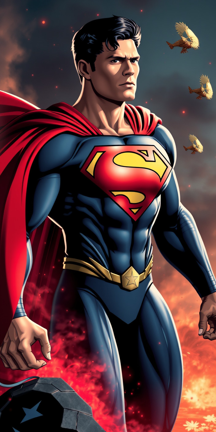 Superman 10 Phone Wallpaper