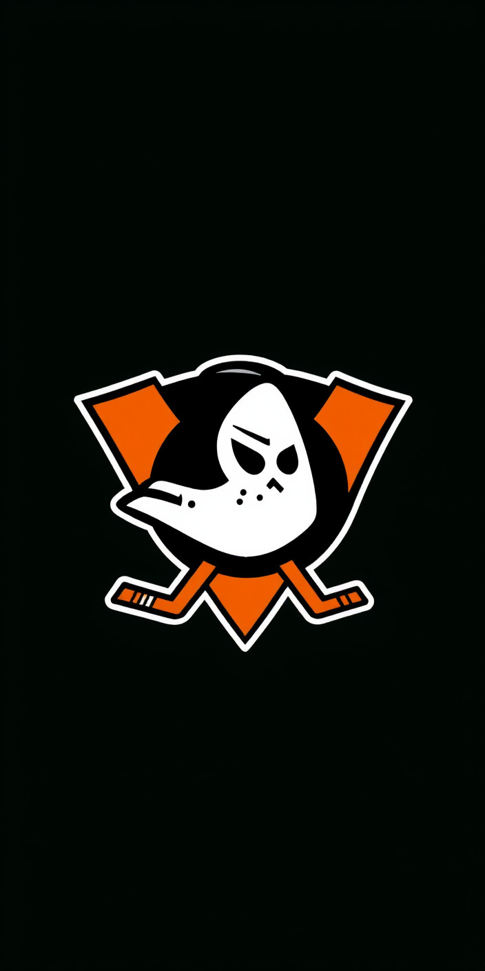 Anaheim ducks 1 Phone Wallpaper