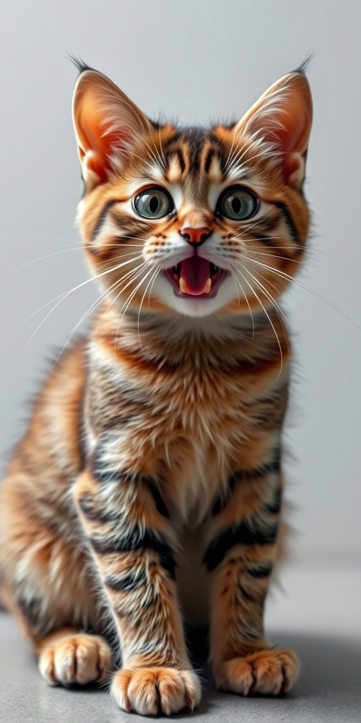 Funny cat 6 Phone Wallpaper