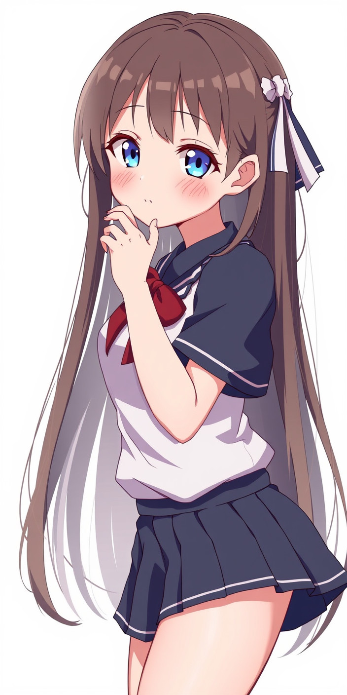 Cute anime girl 5 Phone Wallpaper