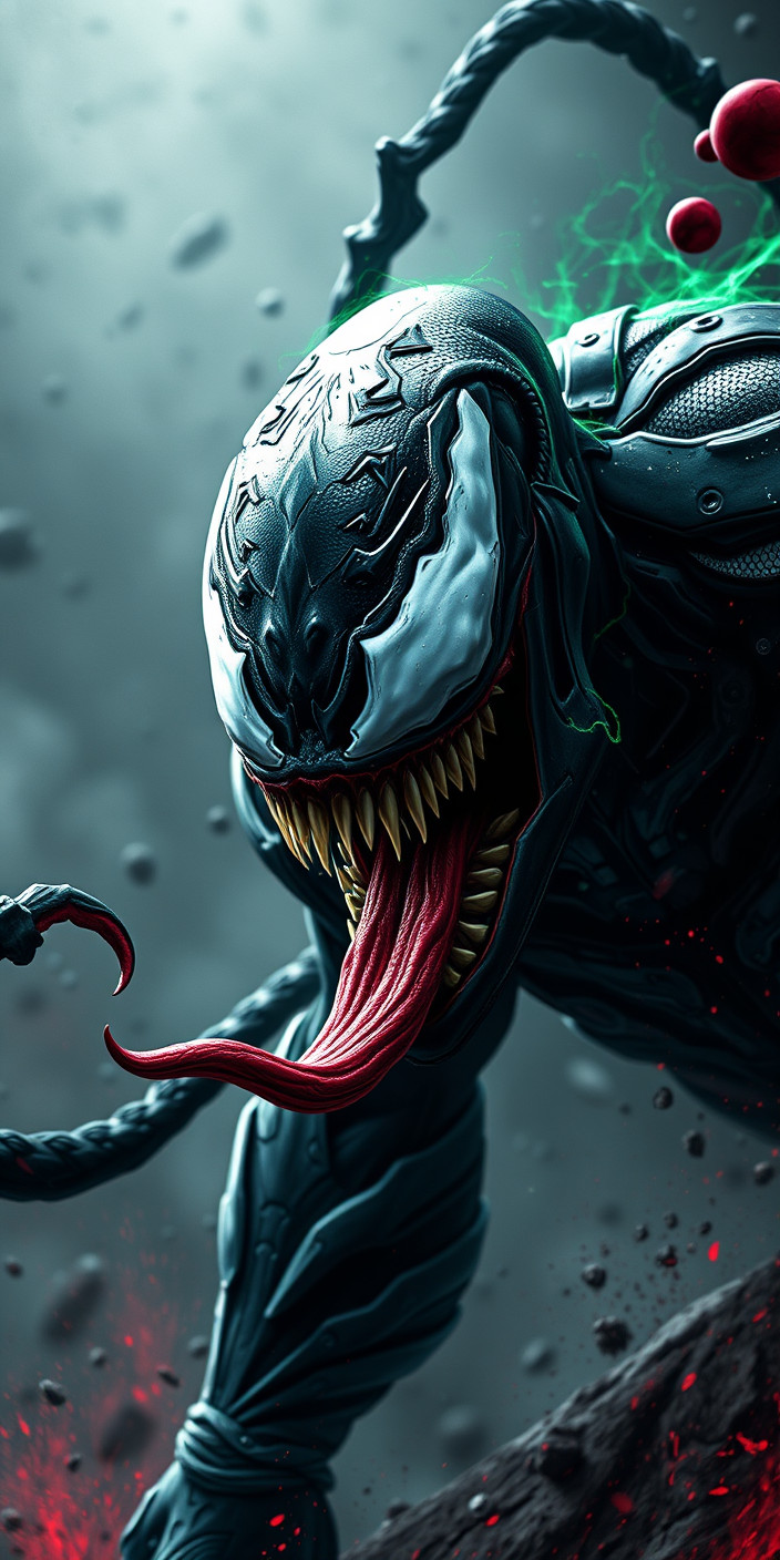 Anti venom 3 Phone Wallpaper