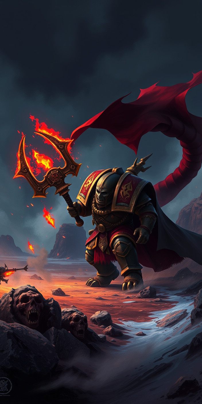 Warhammer 3 Phone Wallpaper