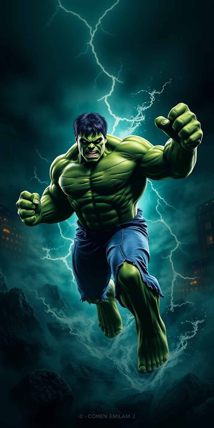 Incredible hulk 5 Phone Wallpaper