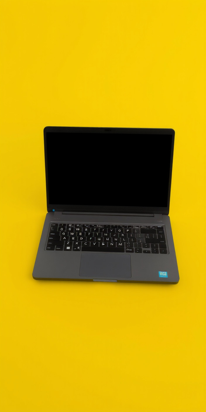 Black laptop 7 Phone Wallpaper