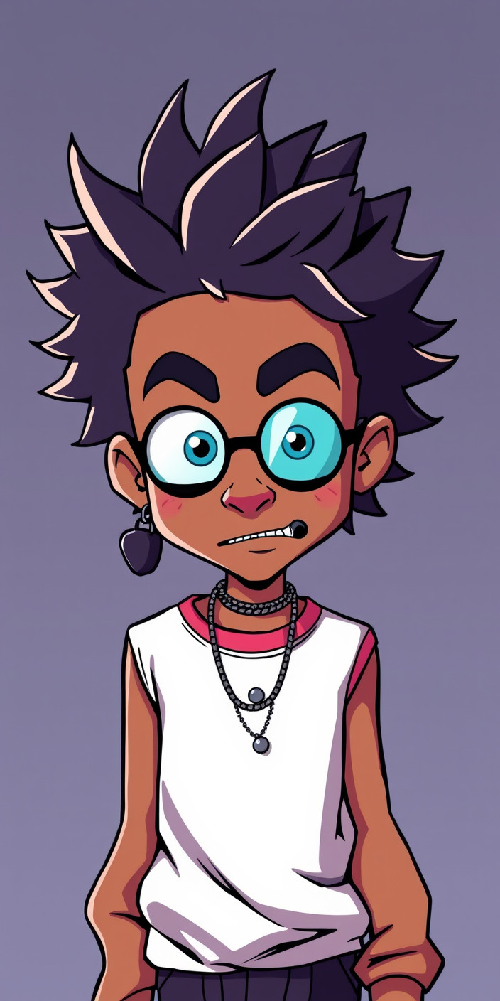 Lil pump cartoon 11 Phone Wallpaper