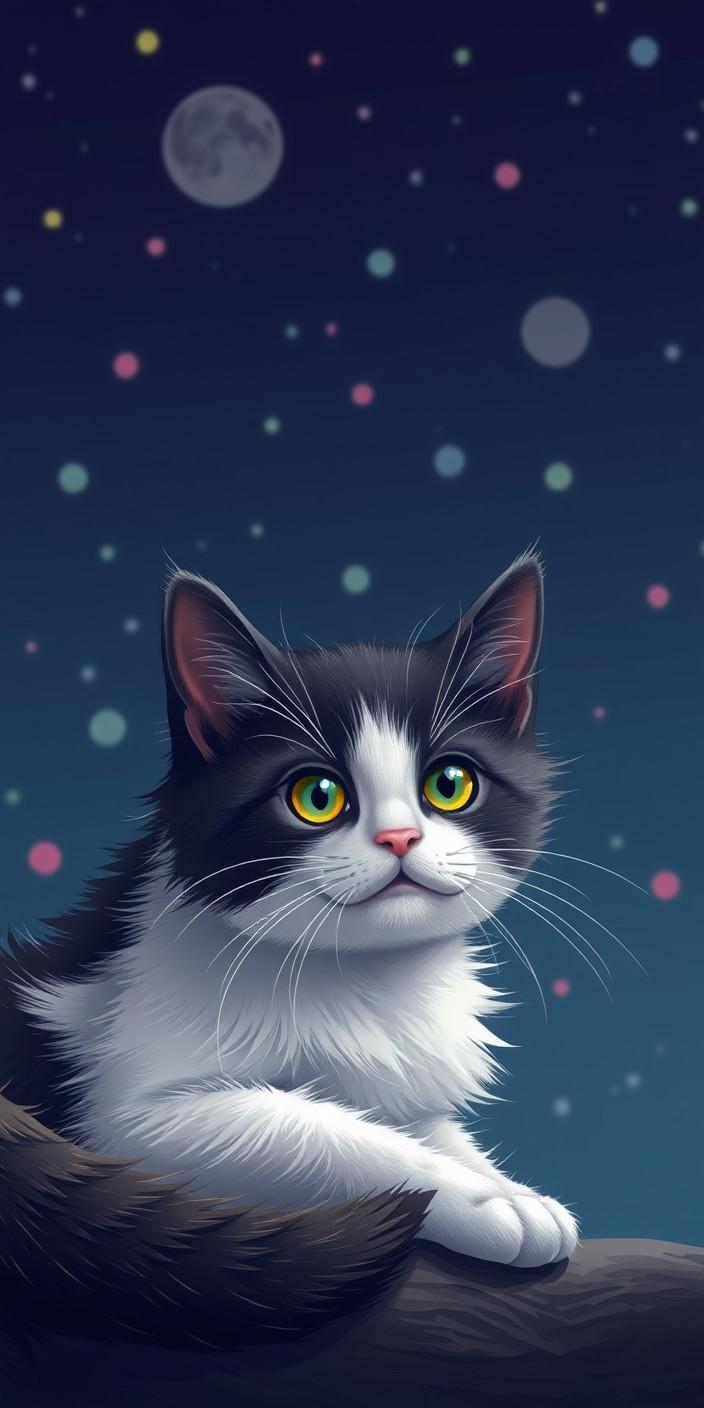 Cute cats 1 Phone Wallpaper