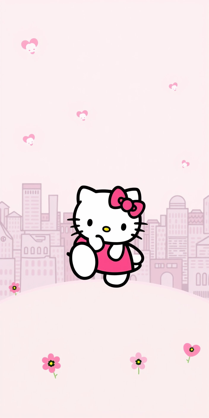 Hello kitty 5 Phone Wallpaper