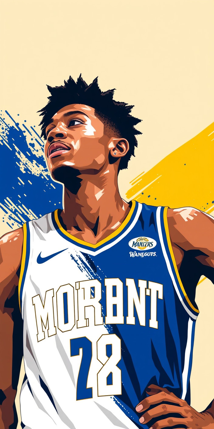 Ja morant 5 Phone Wallpaper