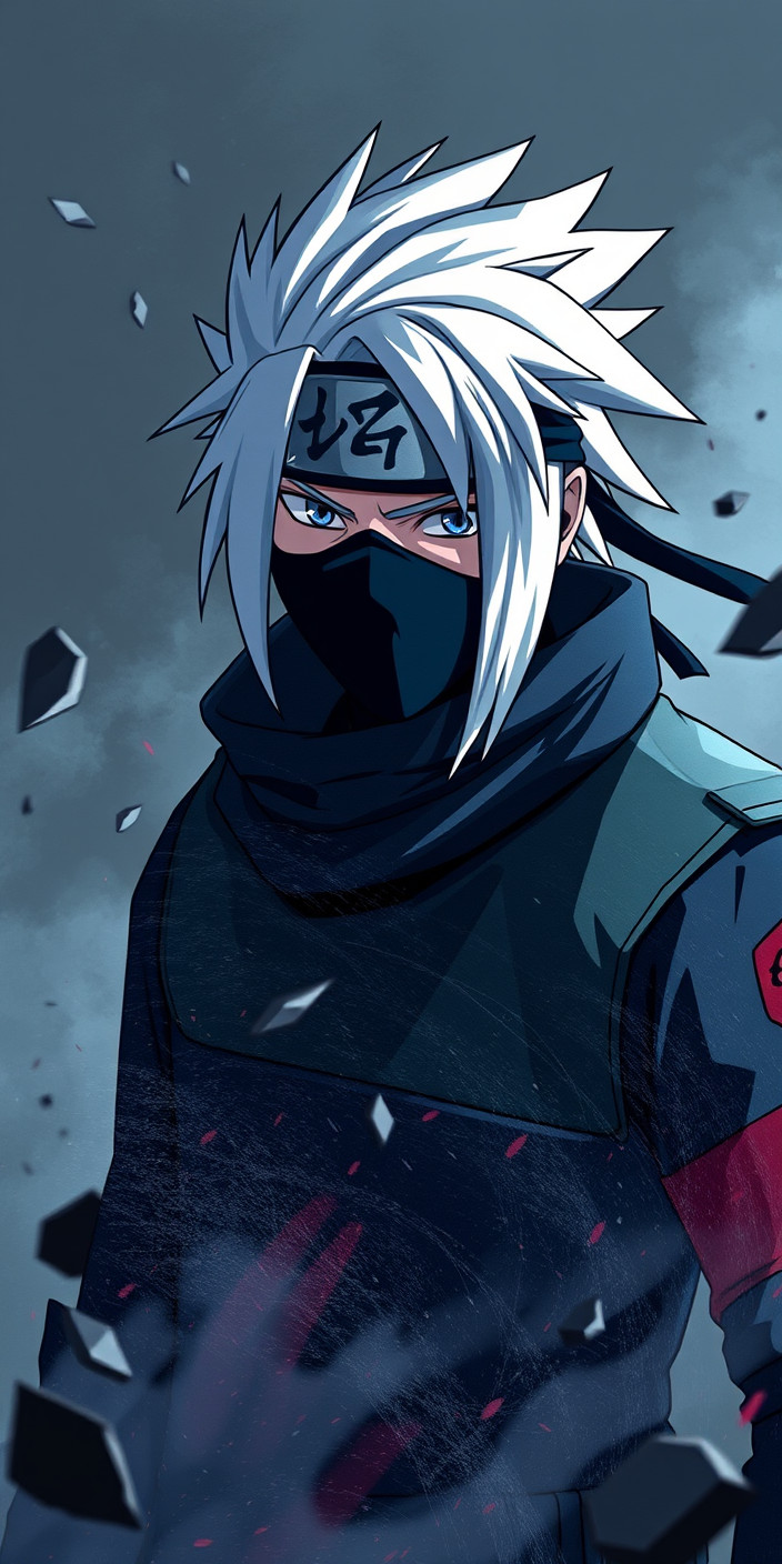 Kakashi 7 Phone Wallpaper