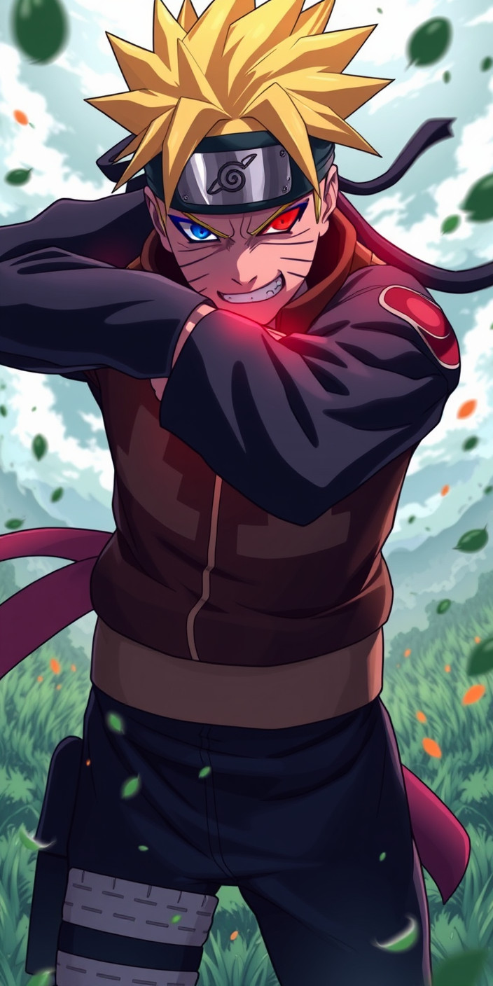 Naruto pain 9 Phone Wallpaper
