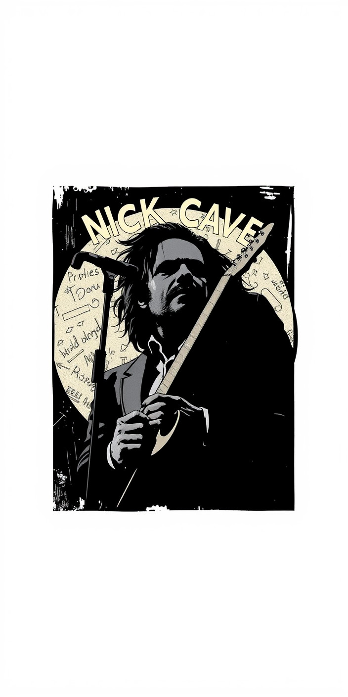 Nick cave 2 Phone Wallpaper