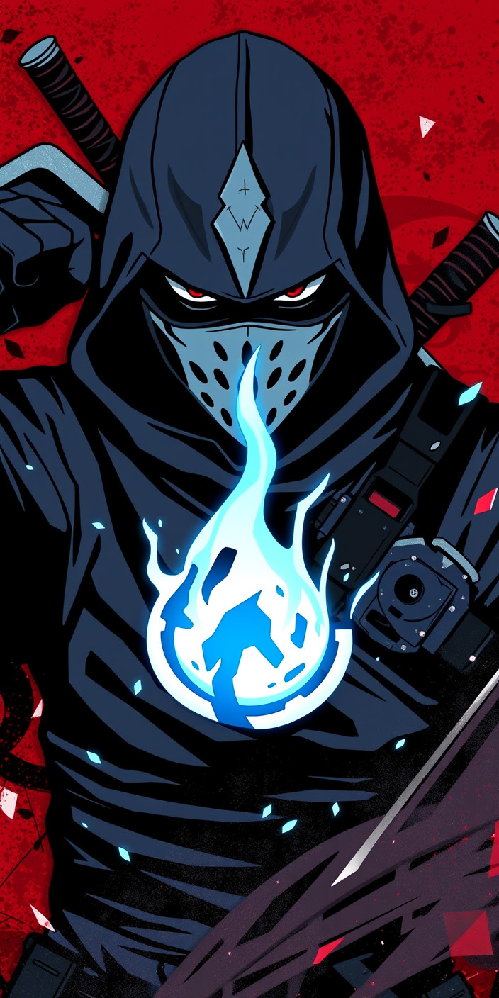 Ninja 3 Phone Wallpaper