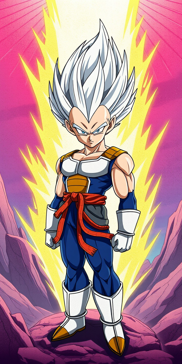 Vegeta 9 Phone Wallpaper