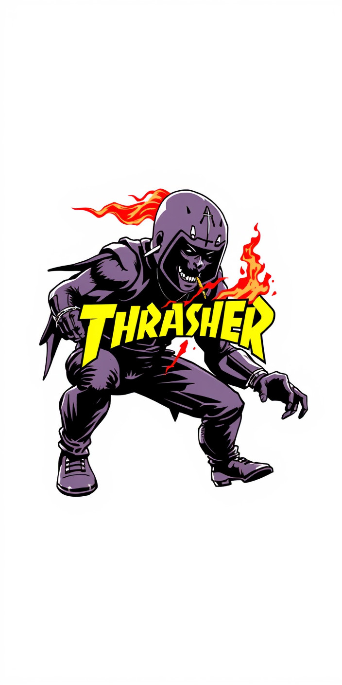 Thrasher 4 Phone Wallpaper
