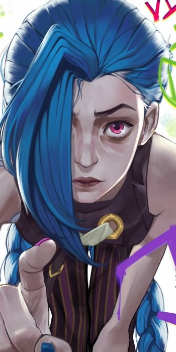 Jinx 11 Phone Wallpaper