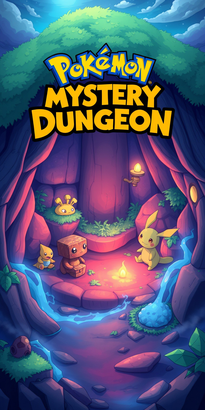 Pokemon mystery dungeon 2 Phone Wallpaper