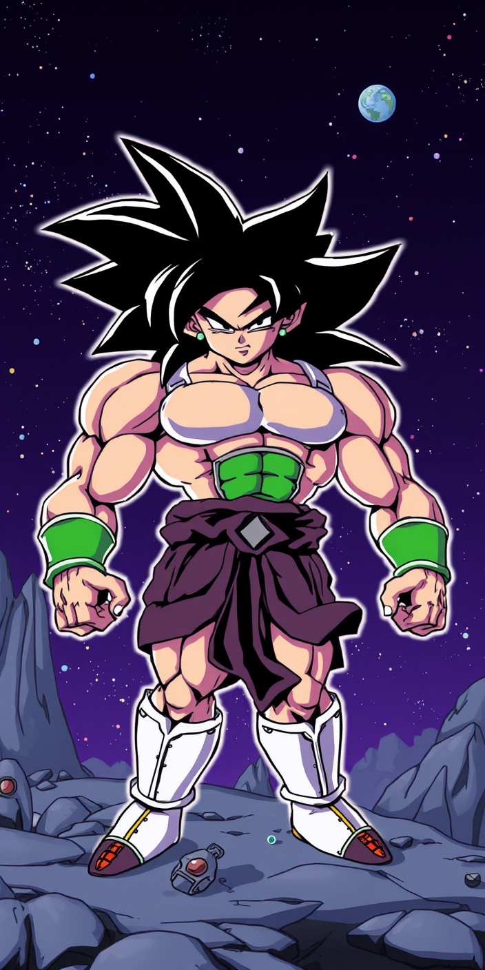 Broly 6 Phone Wallpaper