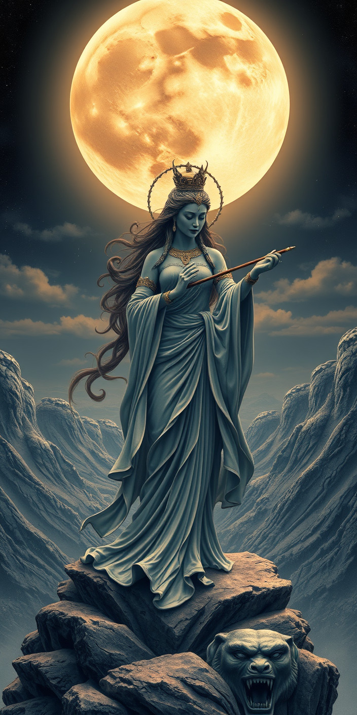 Triple moon goddess 5 Phone Wallpaper