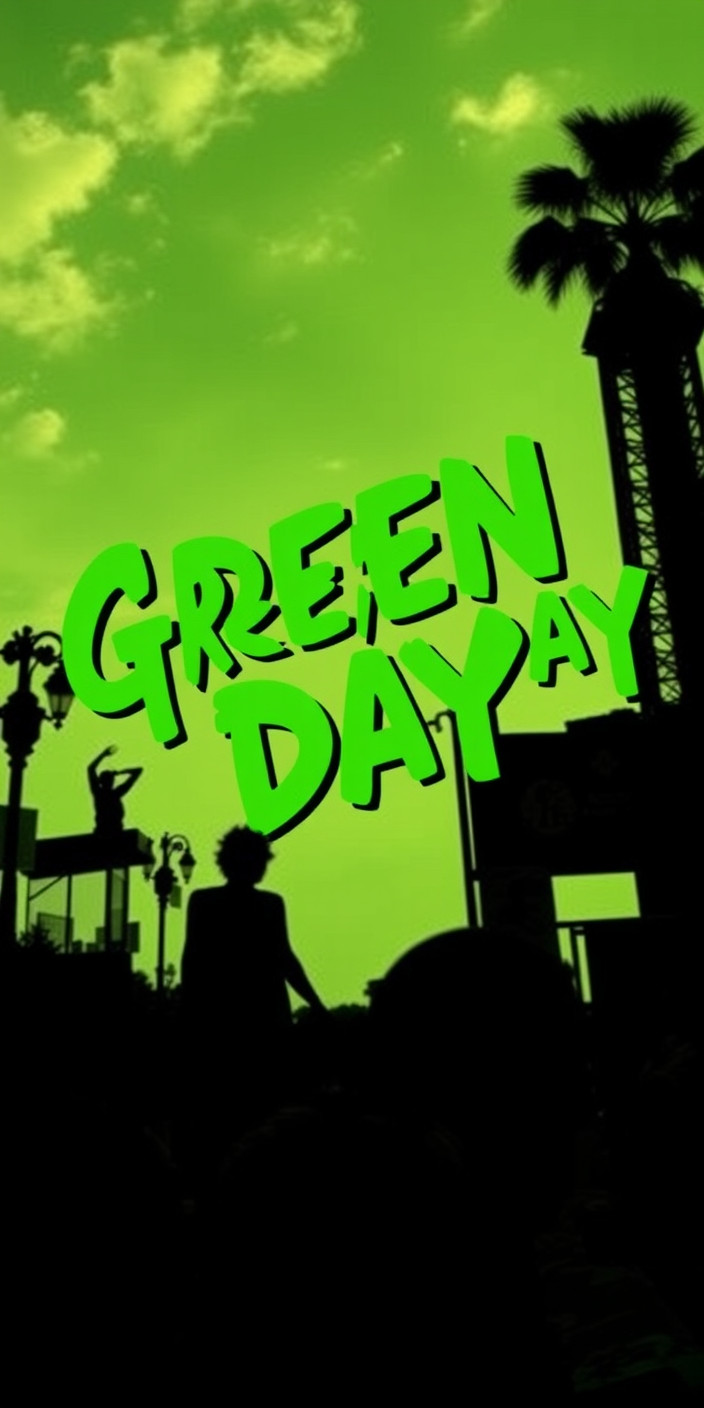 Green day 1 Phone Wallpaper