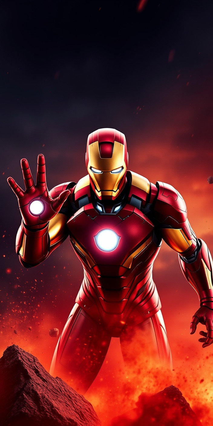 Iron man 4 Phone Wallpaper
