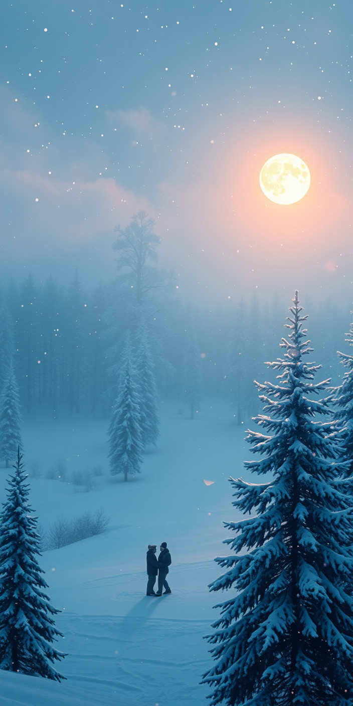 Winter solstice 3 Phone Wallpaper