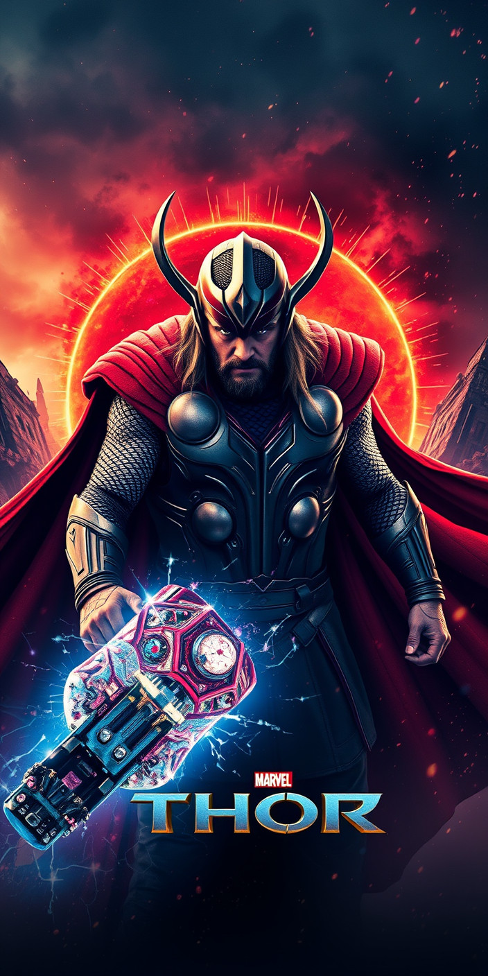 Thor ragnarok 2 Phone Wallpaper