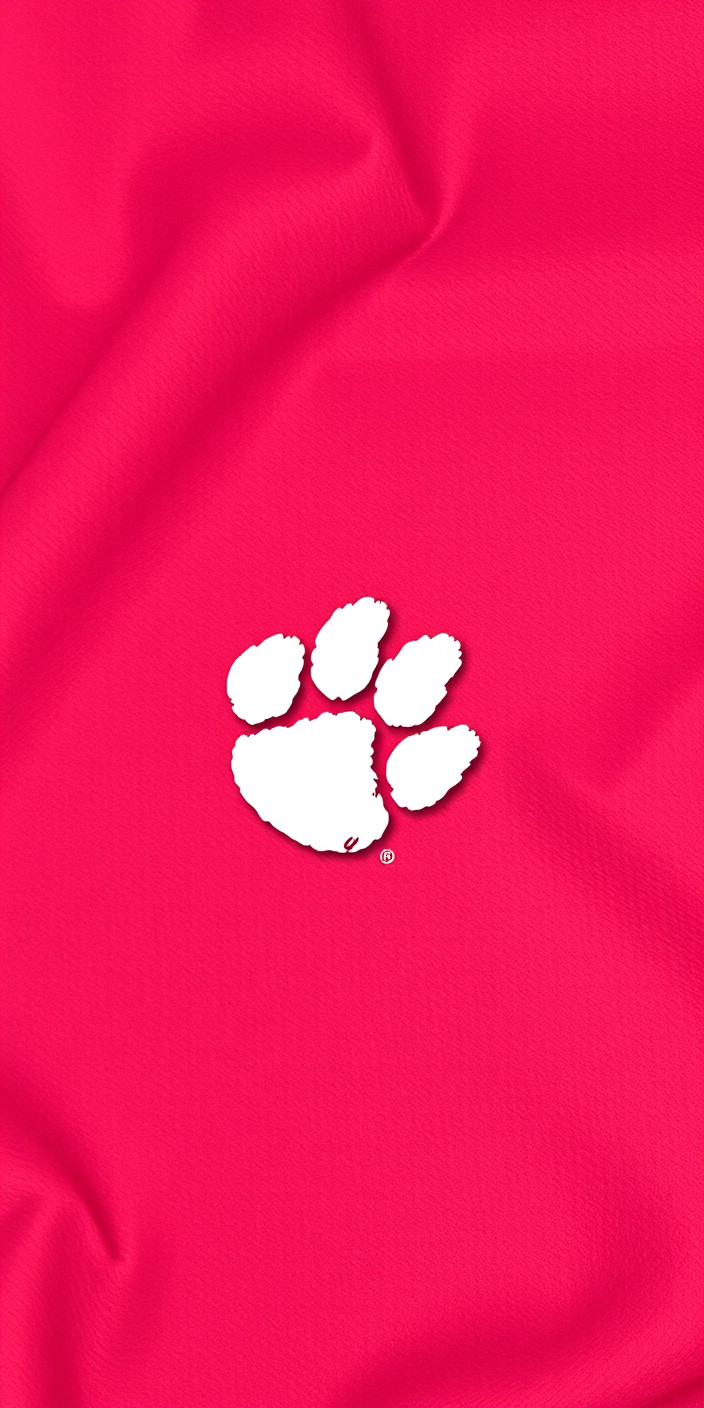 Clemson 8 Phone Wallpaper