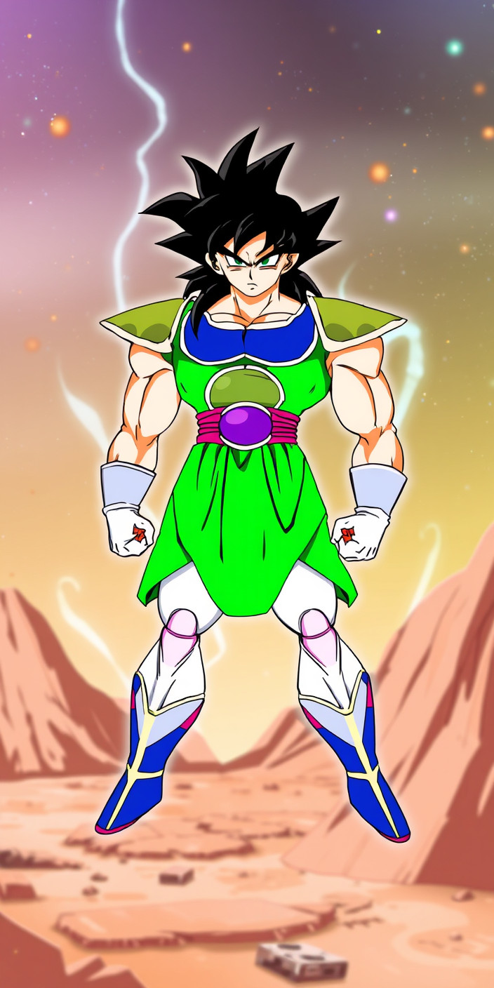Broly 5 Phone Wallpaper