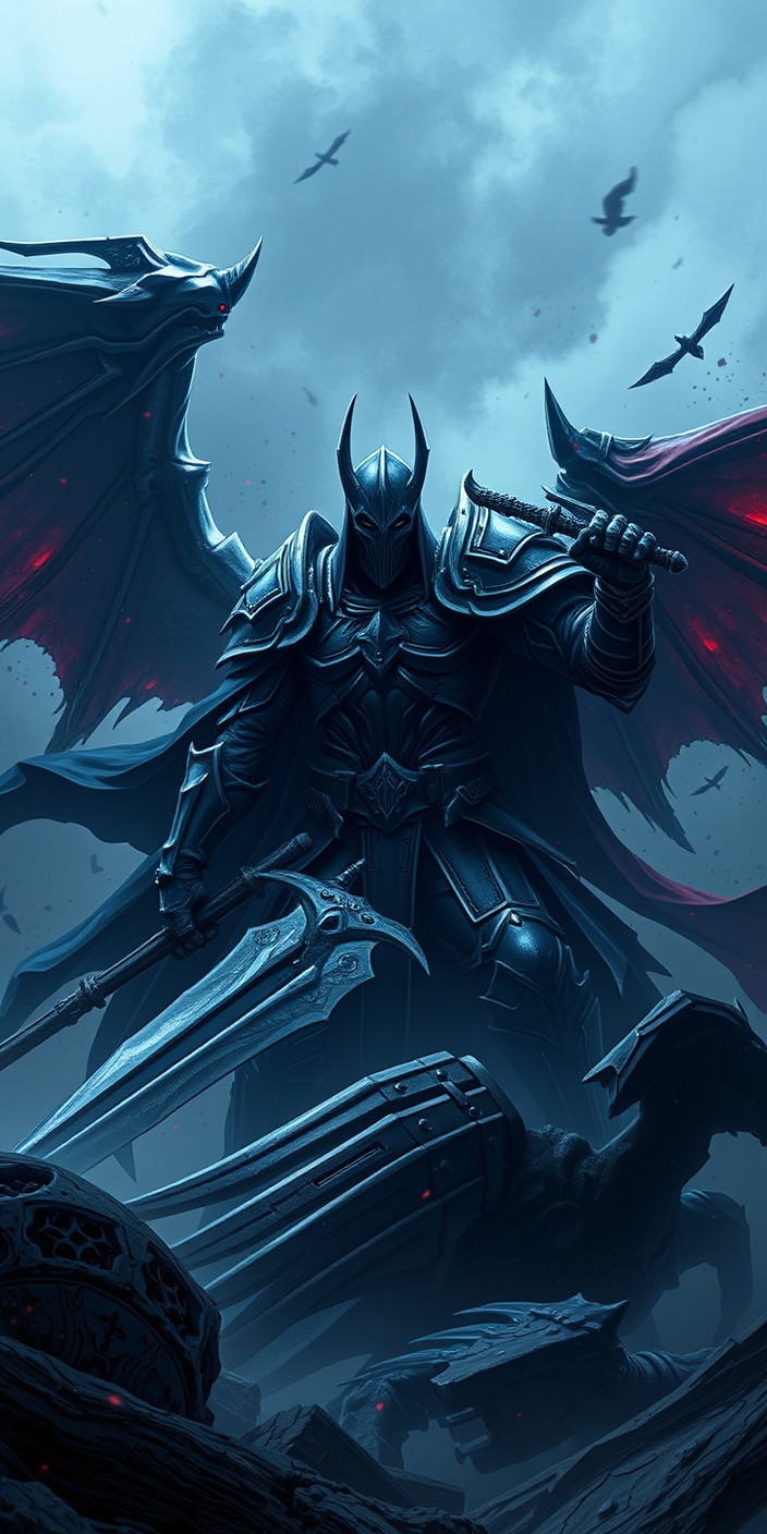 Death knight 11 Phone Wallpaper