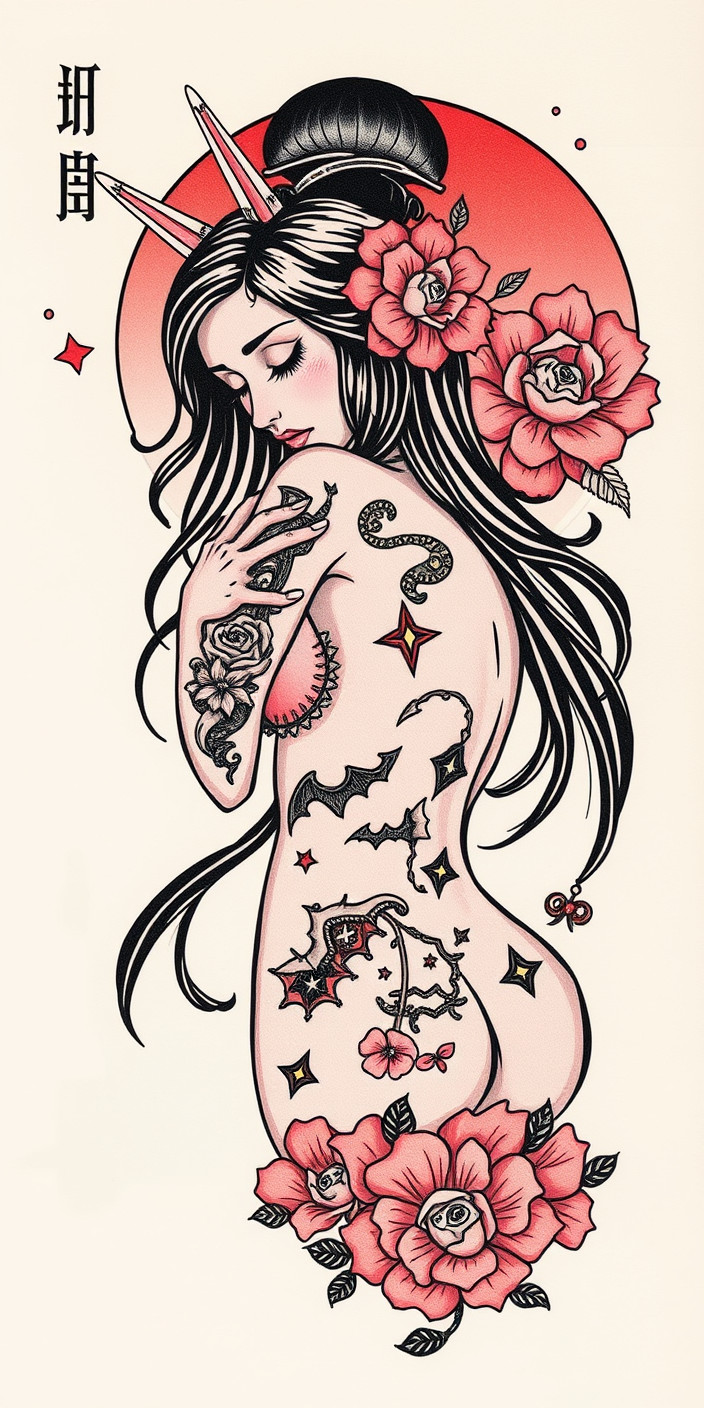 Tattoo 7 Phone Wallpaper