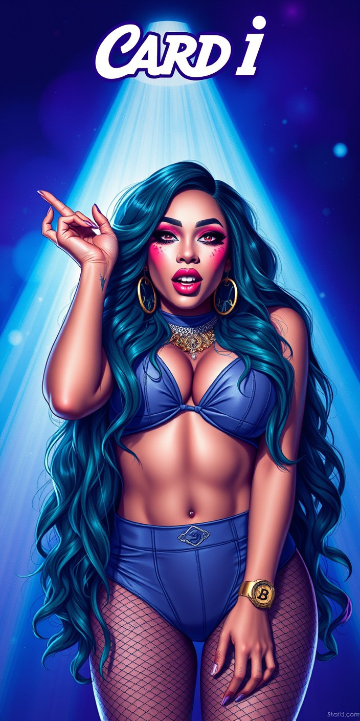 Cardi b 7 Phone Wallpaper
