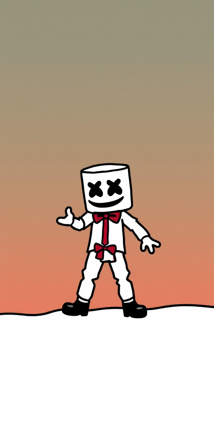 Marshmello 2 Phone Wallpaper