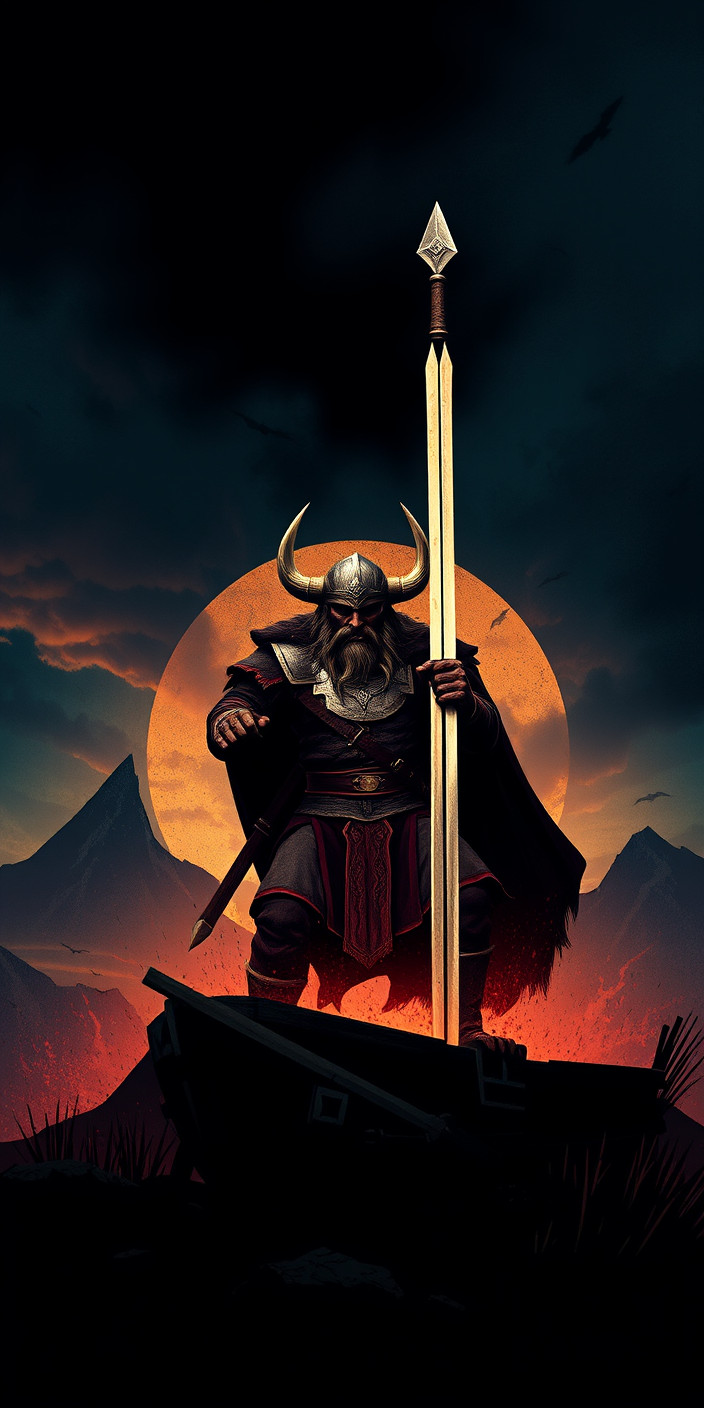 Viking 8 Phone Wallpaper