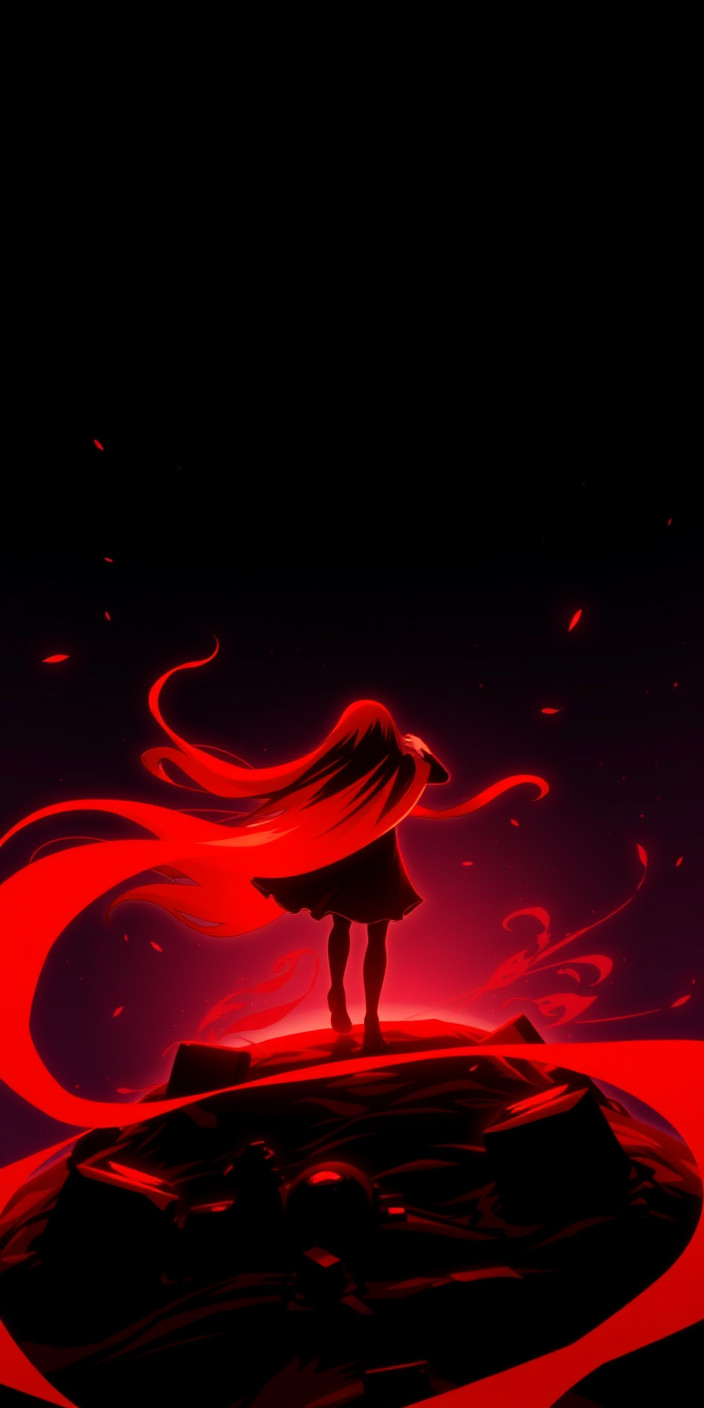 Kizumonogatari 4 Phone Wallpaper