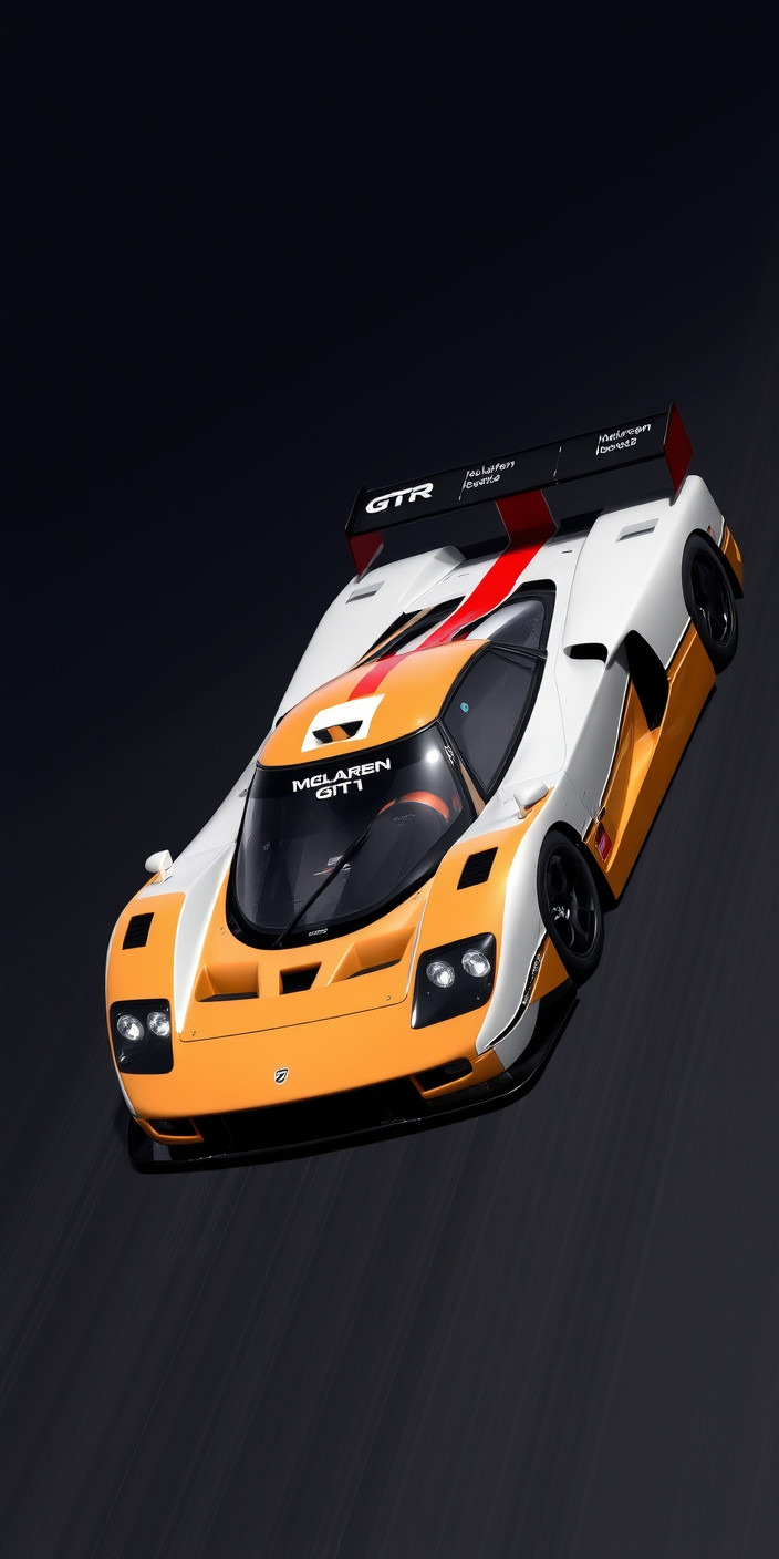 Mclaren f1 gtr 5 Phone Wallpaper