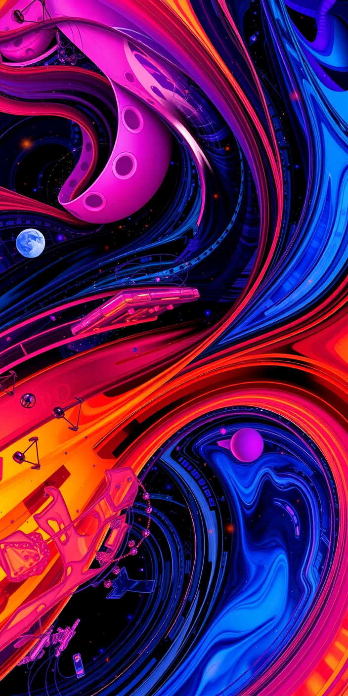 Abstract  4k 7 Phone Wallpaper
