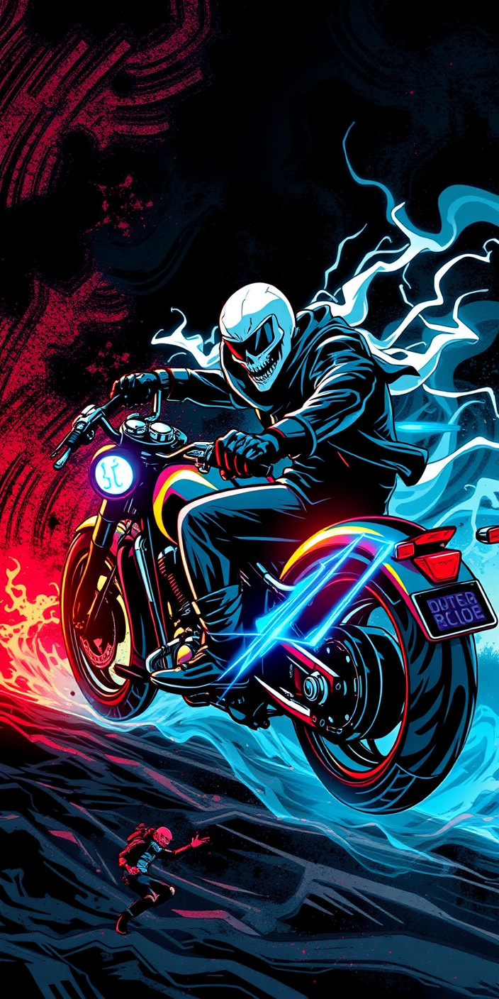 Ghost rider 14 Phone Wallpaper