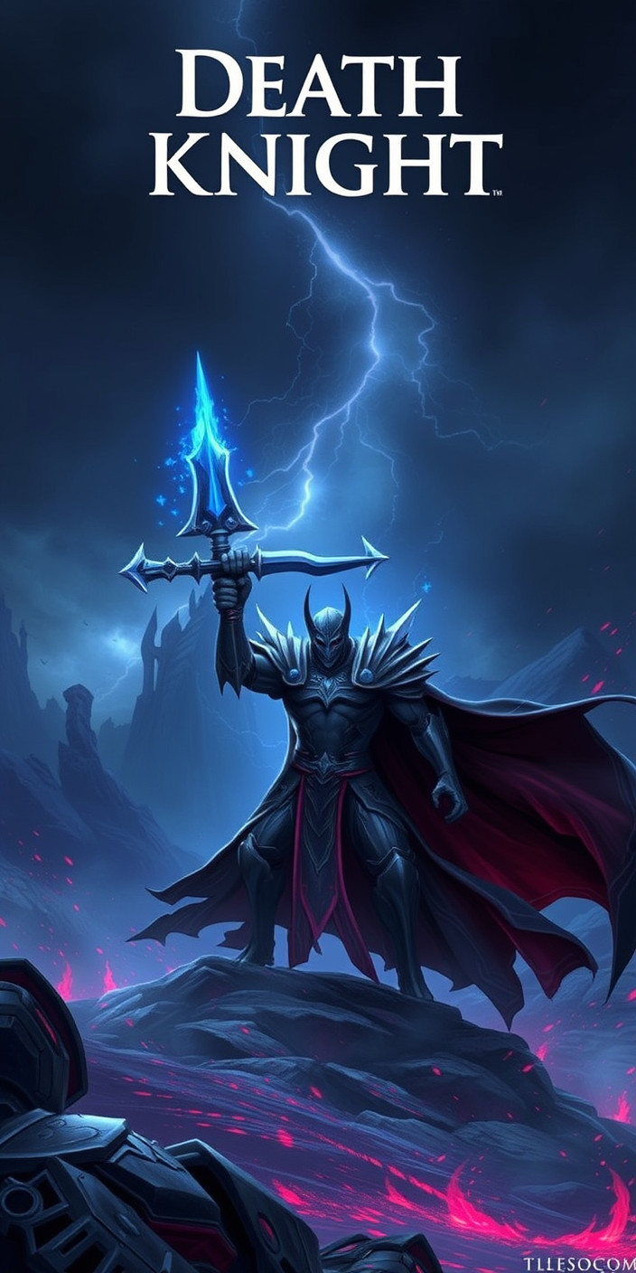 Death knight 9 Phone Wallpaper