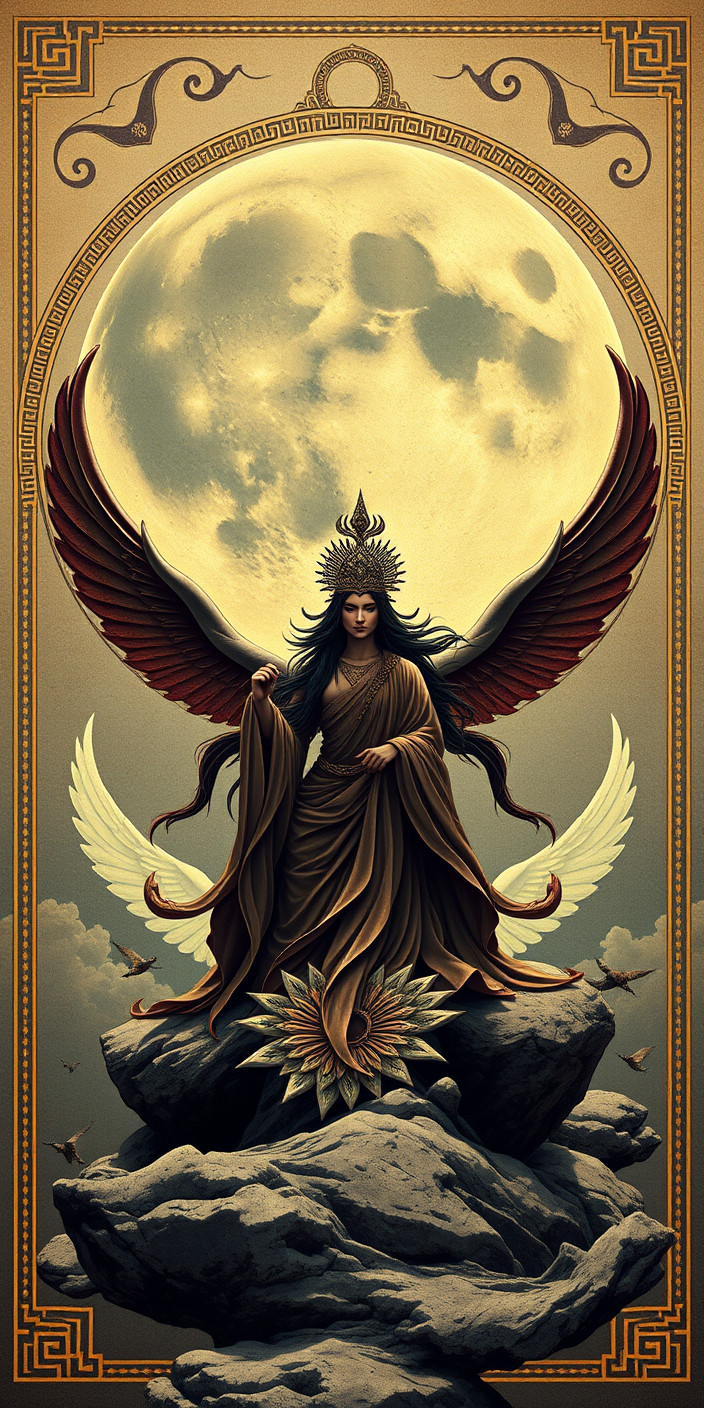 Triple moon goddess 9 Phone Wallpaper